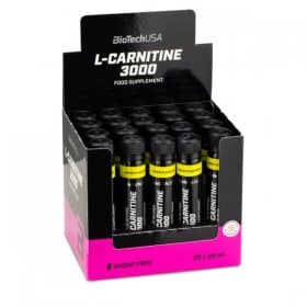 L-carnitine 3000 Ampola 25ml unidose Biotech