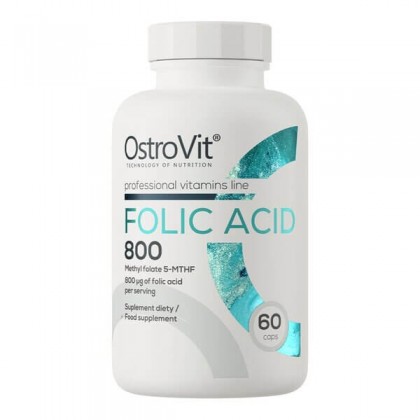 Folic Acid 800 mcg 60 caps OstroVit